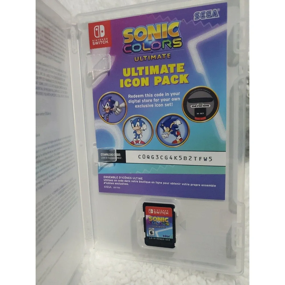 Sonic Colors Ultimate Nintendo Switch SEGA